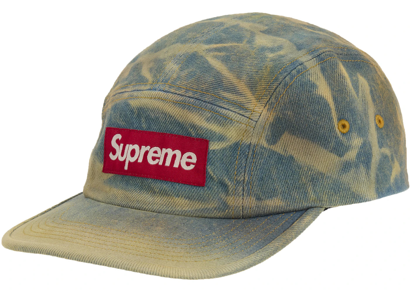 Supreme Denim Camp Cap  Washed Indigo