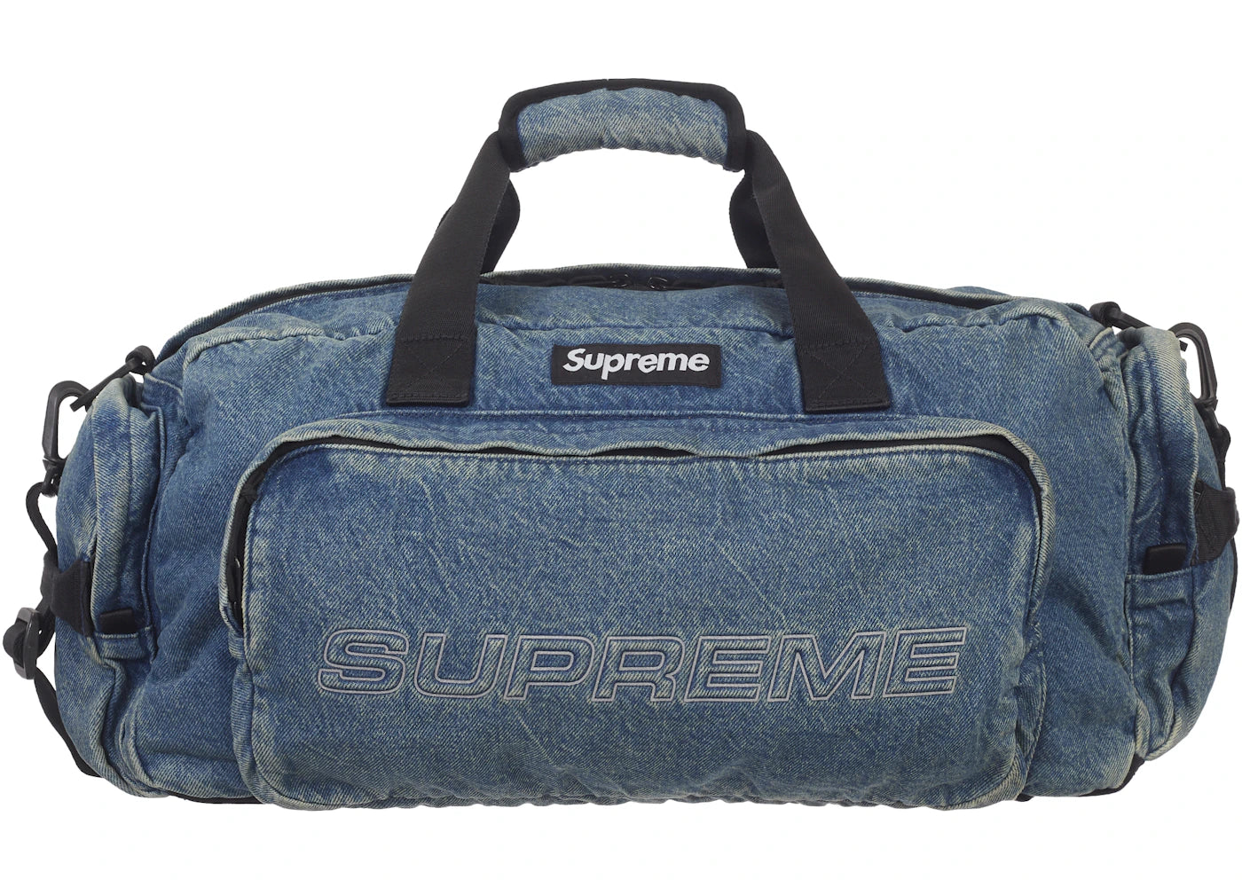 Supreme Denim Duffle Bag-Washed Indigo