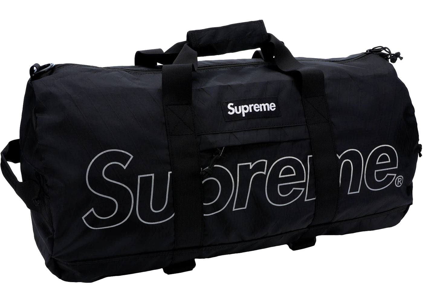 Supreme Duffle Bag (FW18)-Black