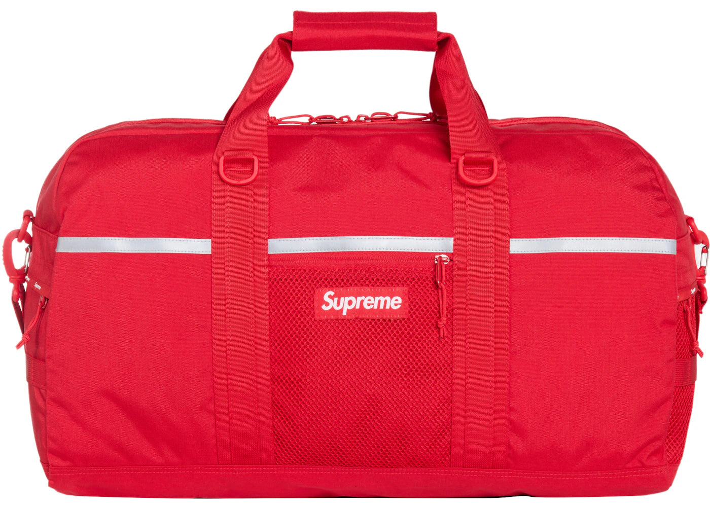 Supreme Duffle Bag (FW24)-Red