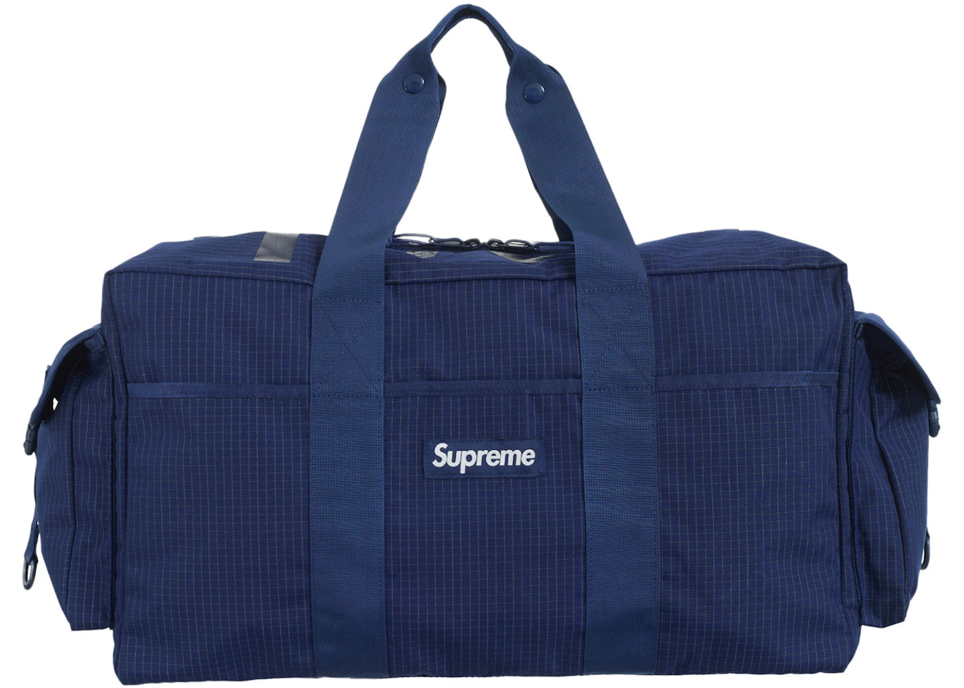 Supreme Duffle Bag (SS24)-Navy