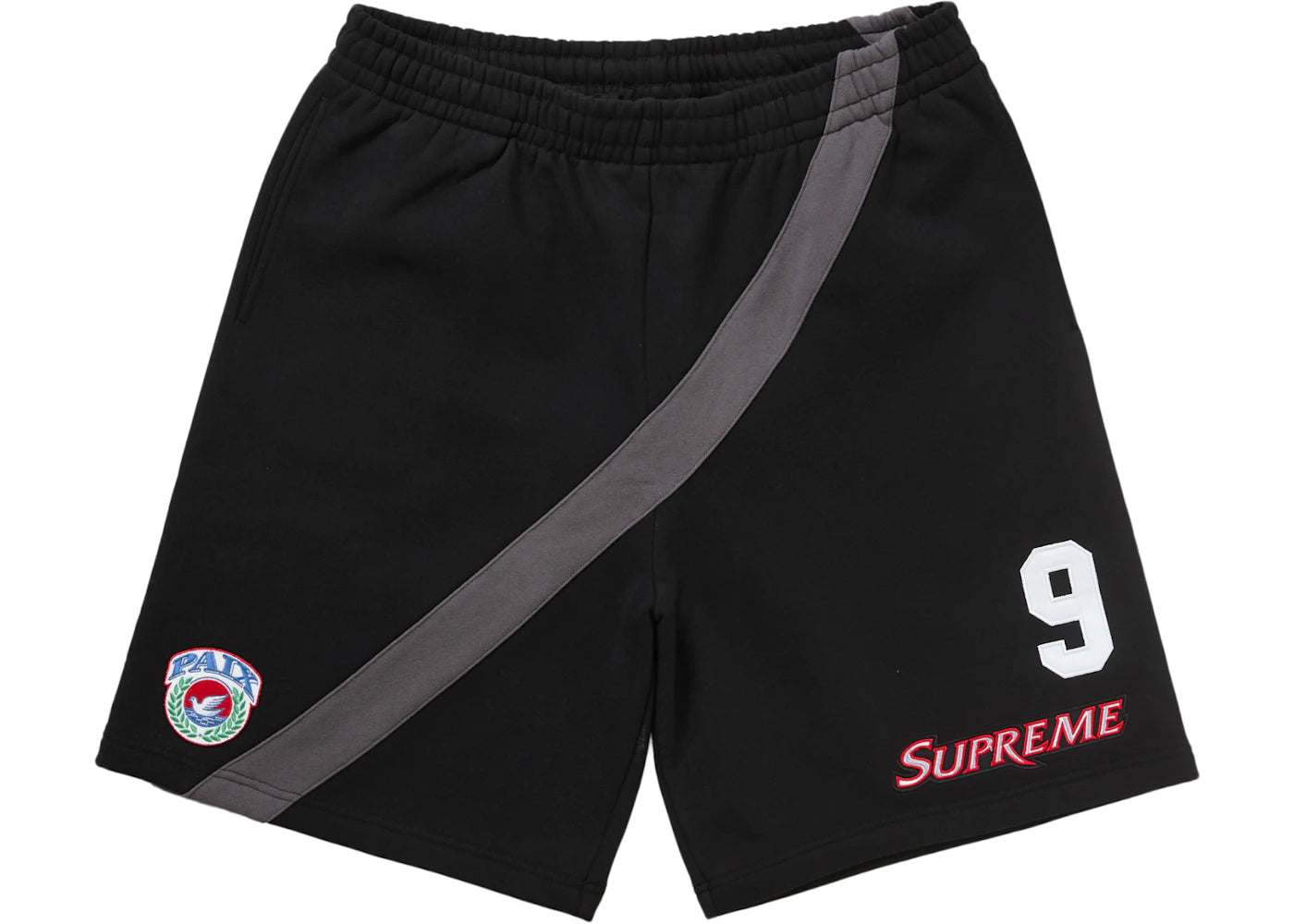 Short de survêtement Supreme Equipé-Noir