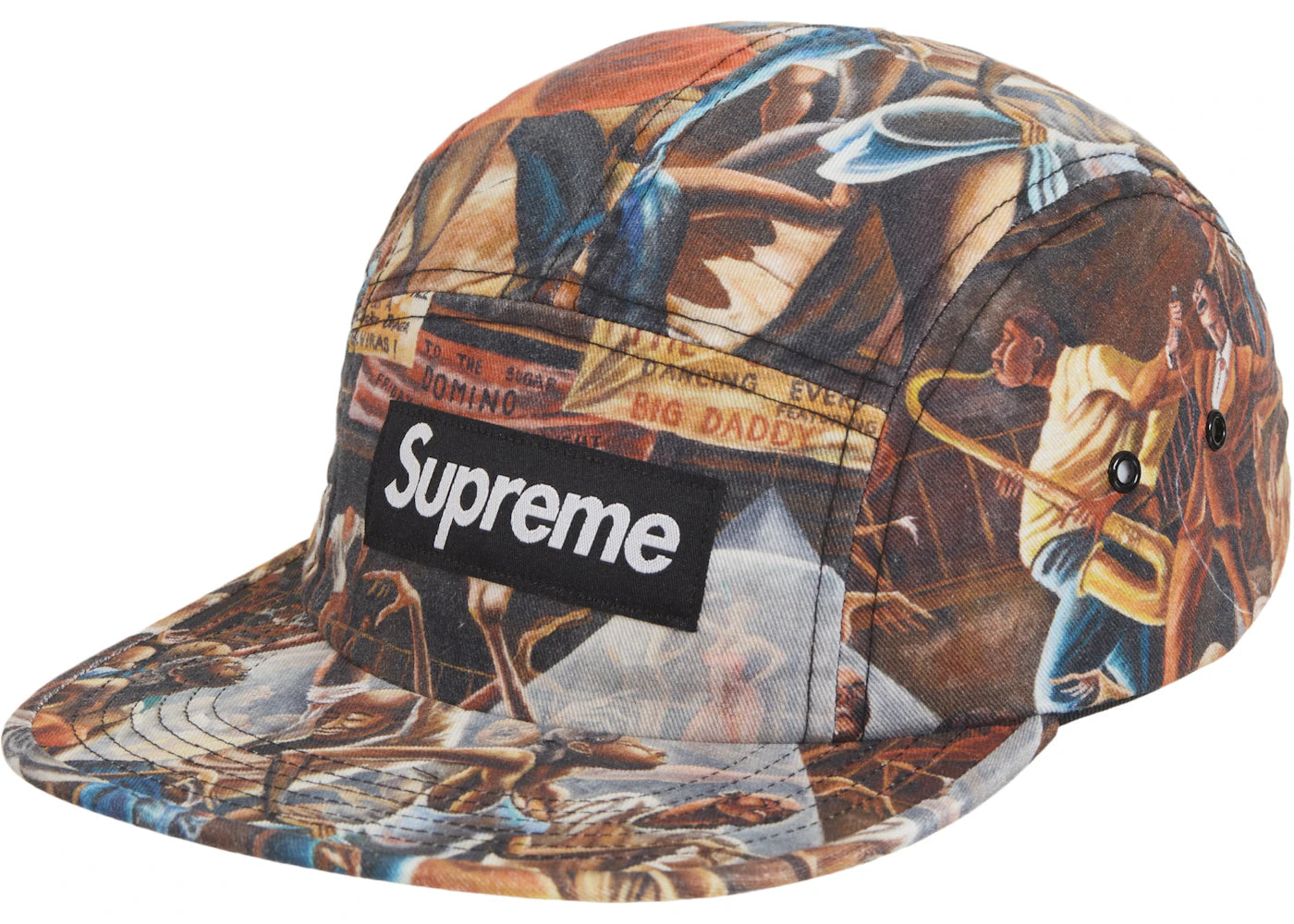 Supreme Ernie Barnes Camp Cap-Multicolor