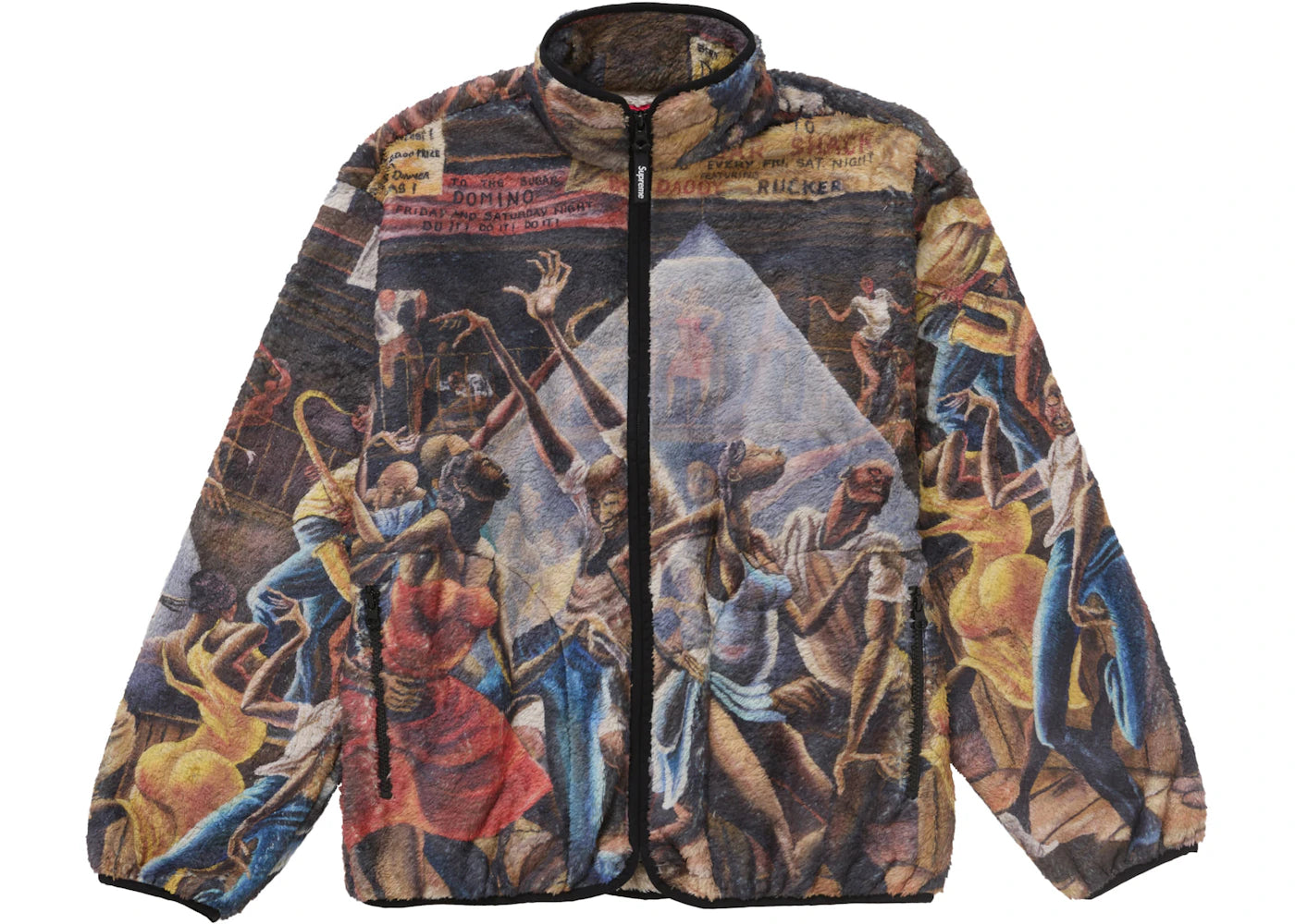 Supreme Ernie Barnes Fleece Jacket-Multicolor