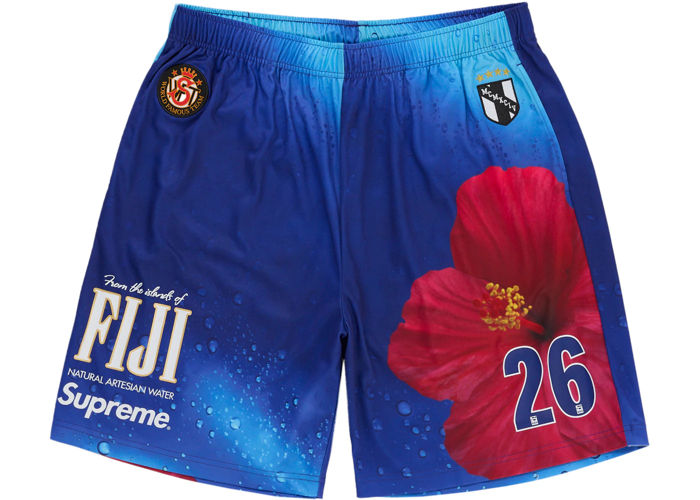 Supreme Fiji Soccer Short Multicolor