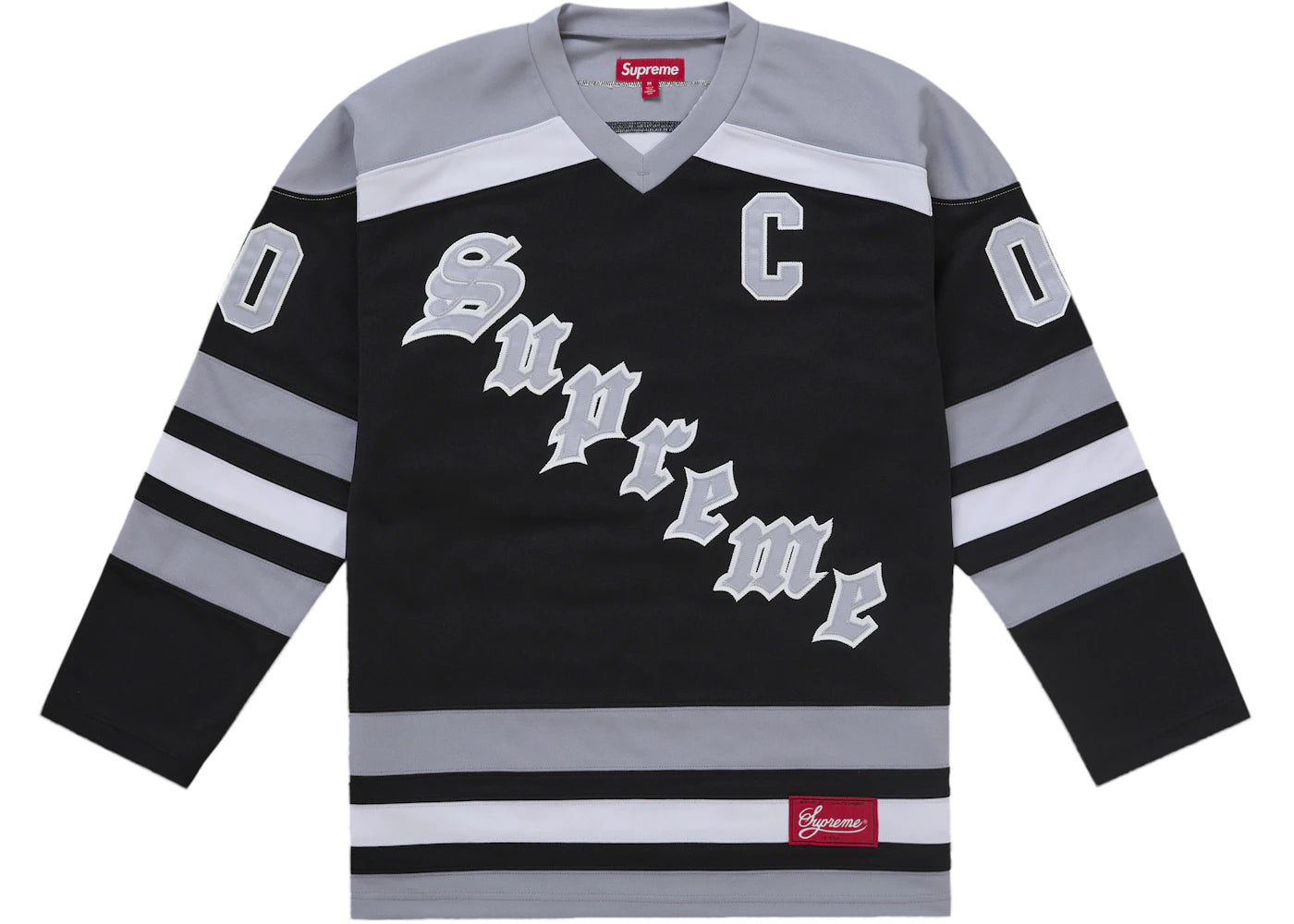Supreme Fire & Ice Hockey Jersey-Black