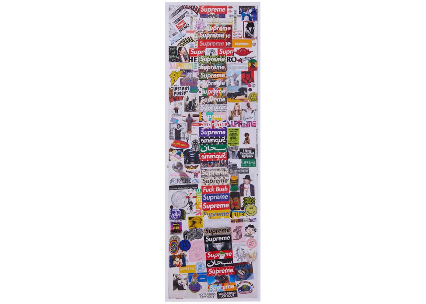 Supreme x Phaidon Sticker Door Friends & Family Poster - main view