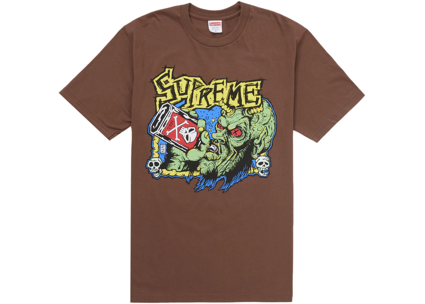 Supreme Fuckin Blowout Tee-Brown