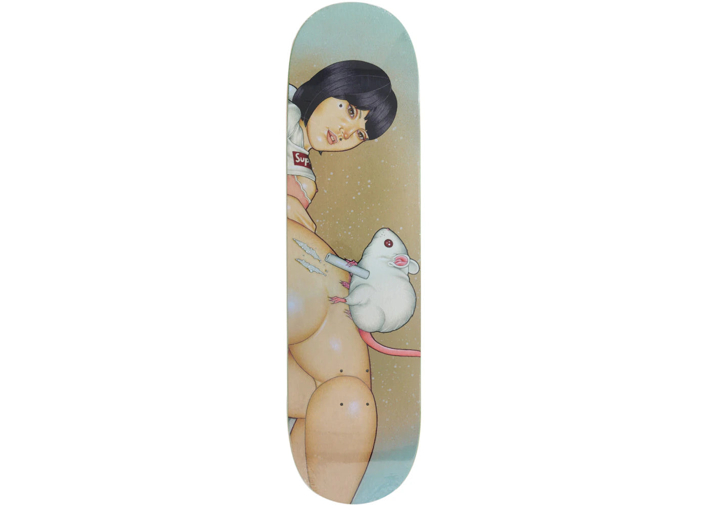 Planche de skateboard Supreme pour filles - Bleue