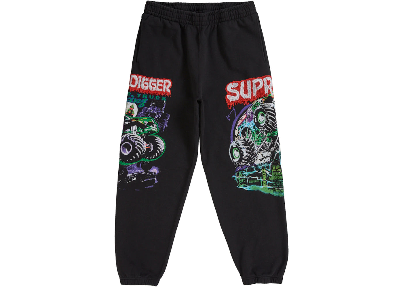 Supreme Grave Digger Sweatpant Black