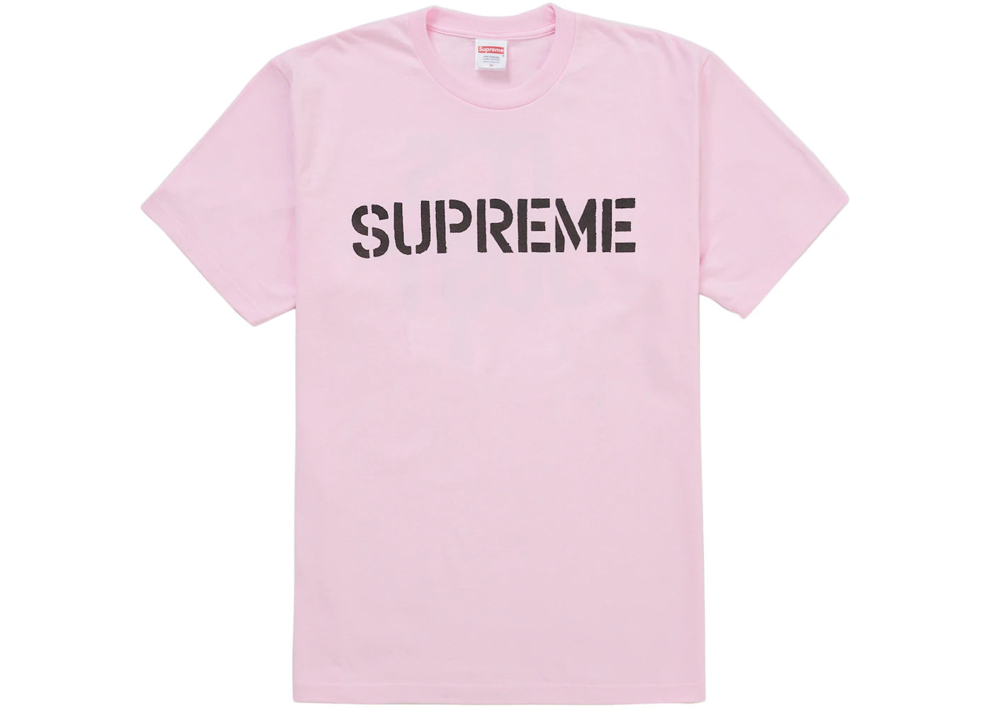 Supreme Hard Tee Light Pink