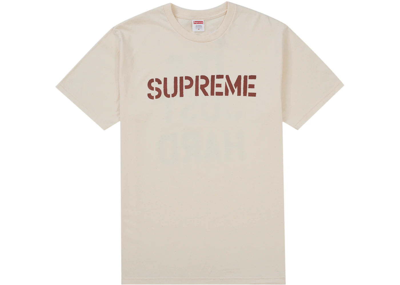 Supreme Hard Tee Natural