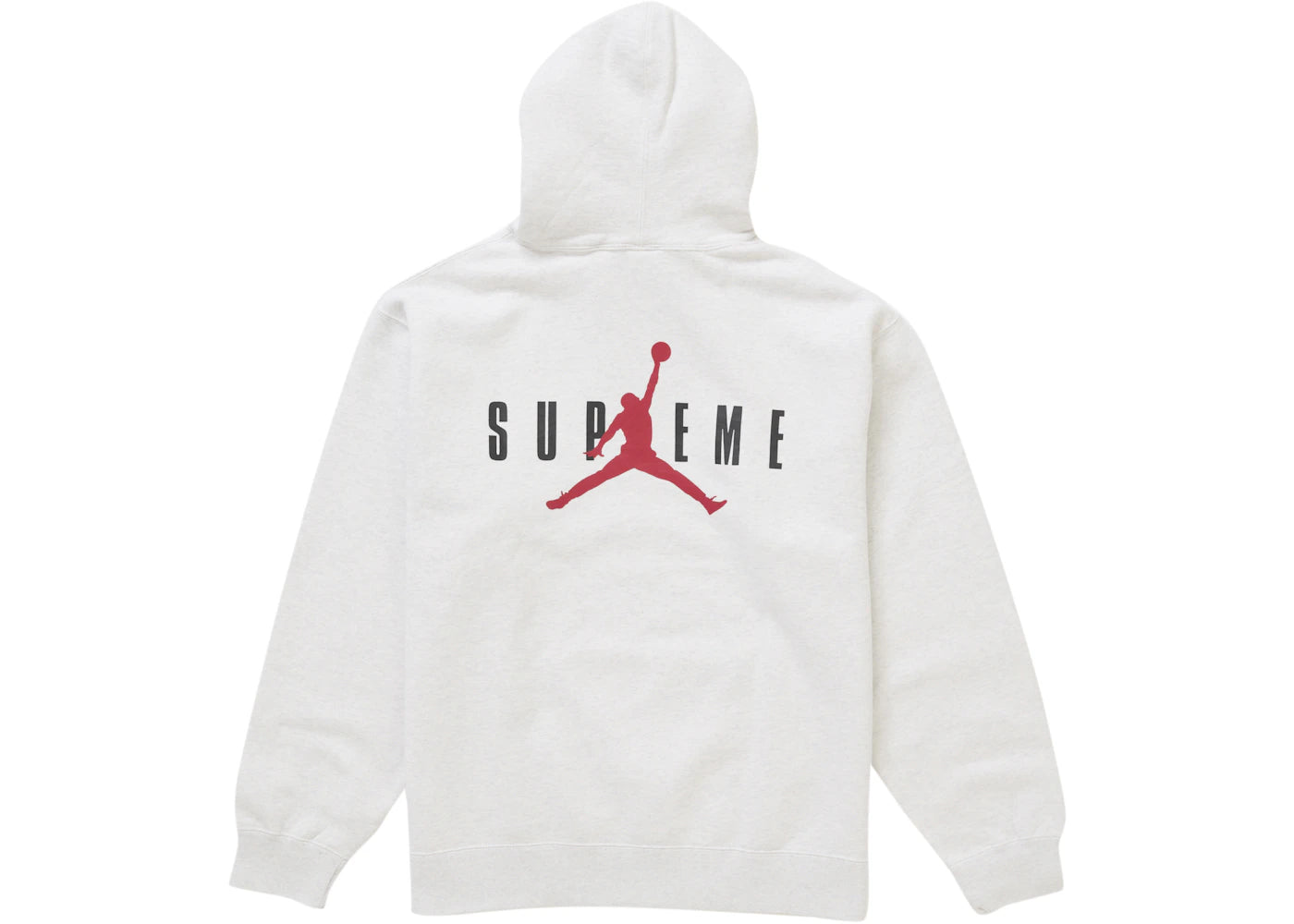Supreme Jordan Hooded Sweatshirt (FW24)-Ash Grey