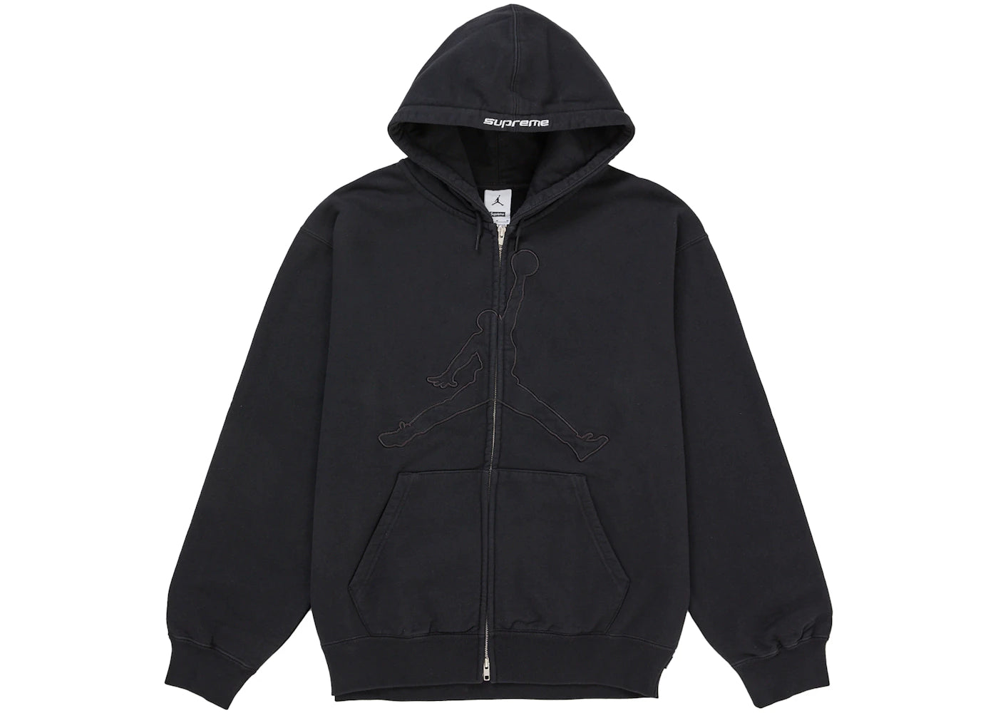 Supreme Jordan Hooded Sweatshirt  Black