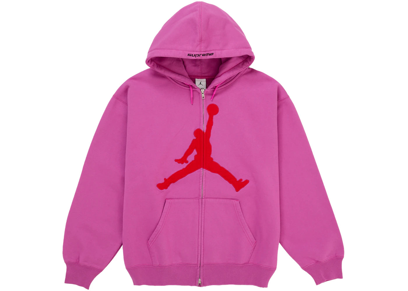 Supreme Jordan Hooded Sweatshirt  Pink