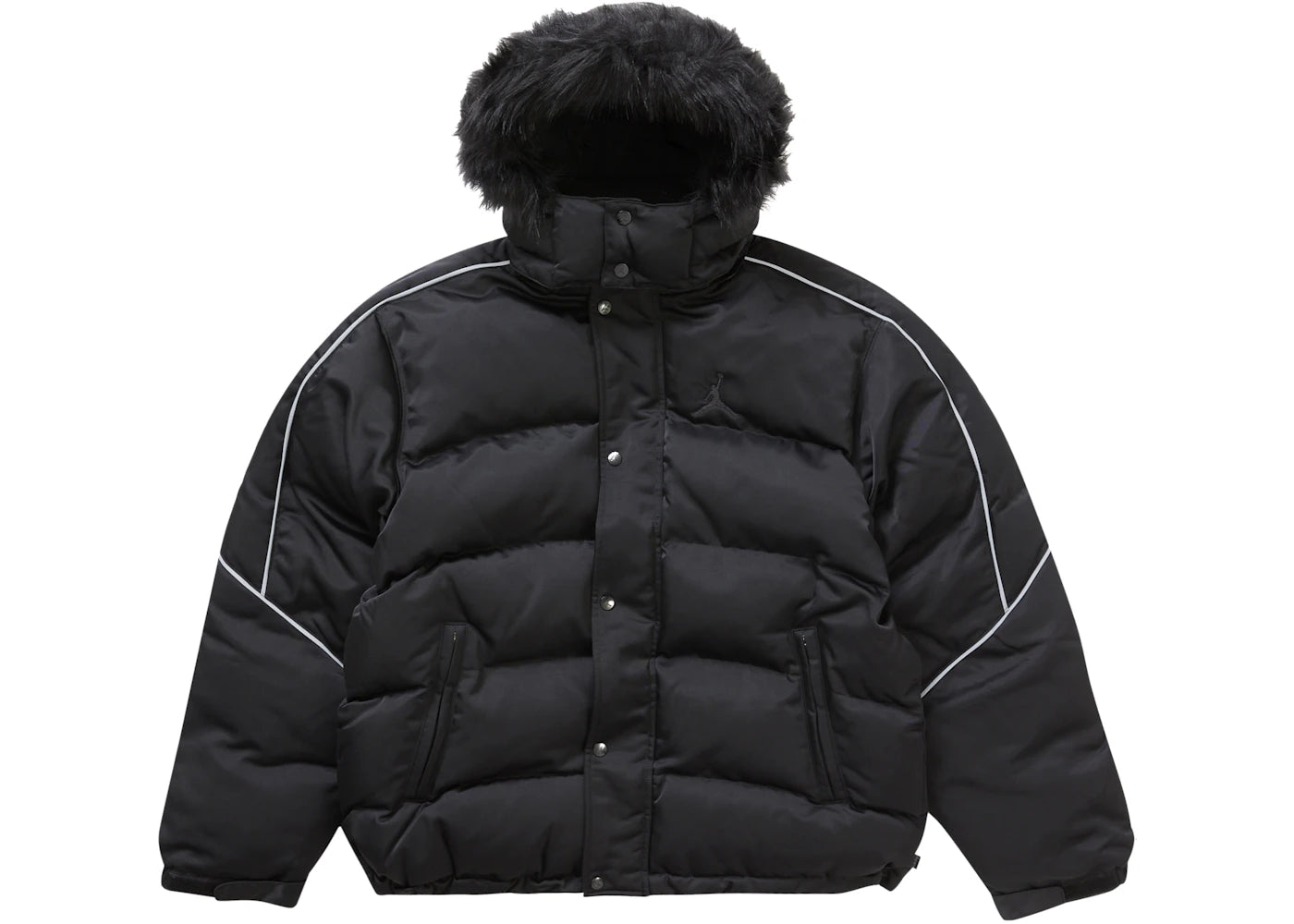 Supreme Jordan Puffer Jacket-Black