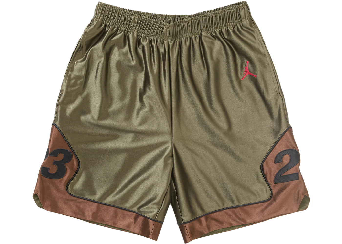 Supreme Jordan Warm Up Short-Olive