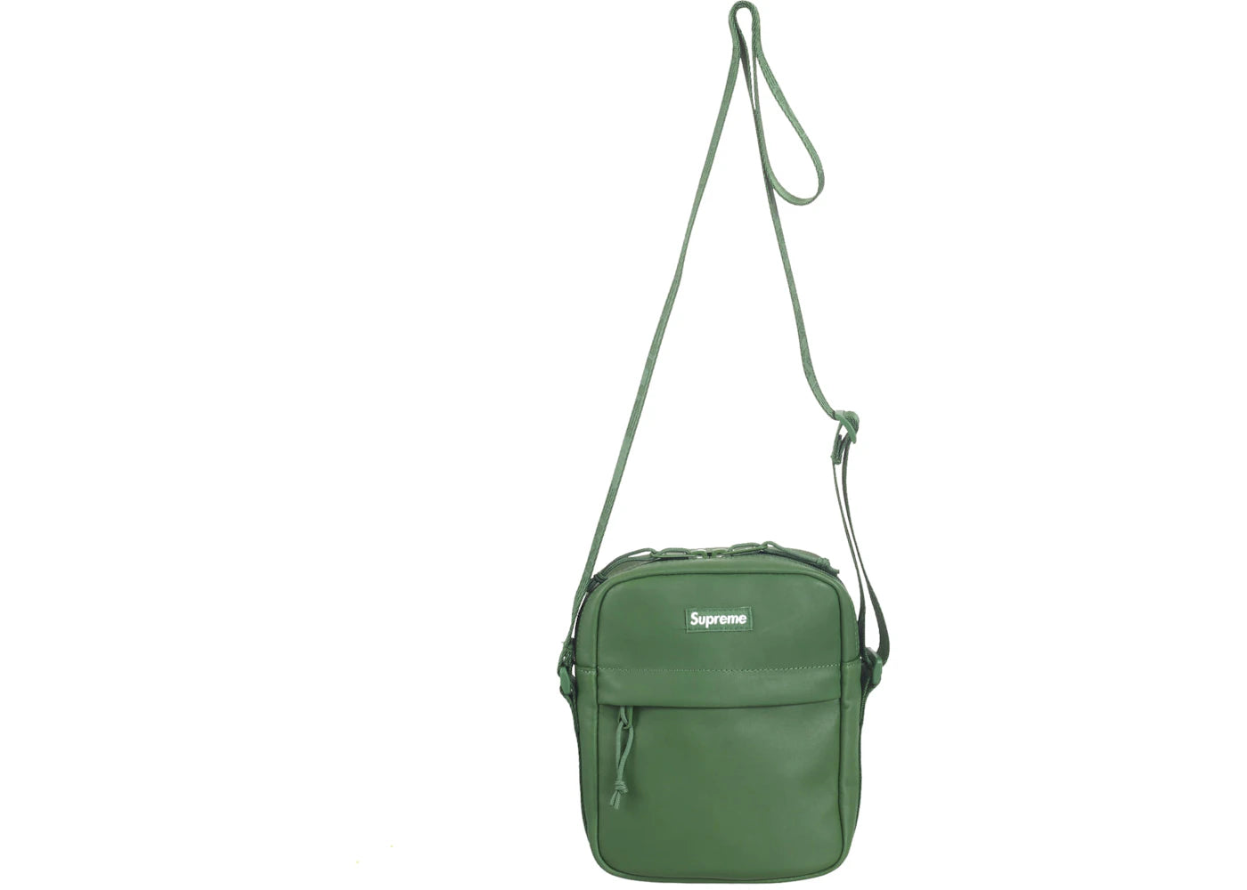 Supreme Leather Shoulder Bag (FW24)-Green