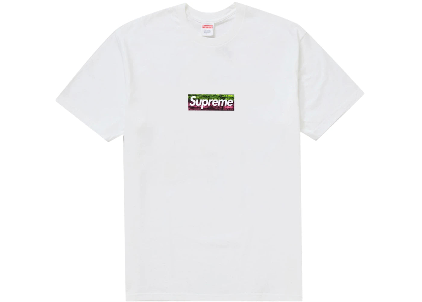 Supreme Los Angeles Fire Relief Box Logo Tee-White