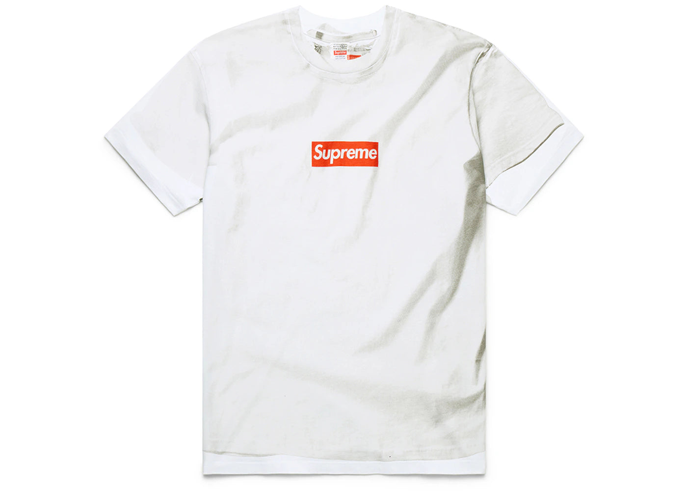 Supreme MM6 Maison Margiela Box Logo Tee-White