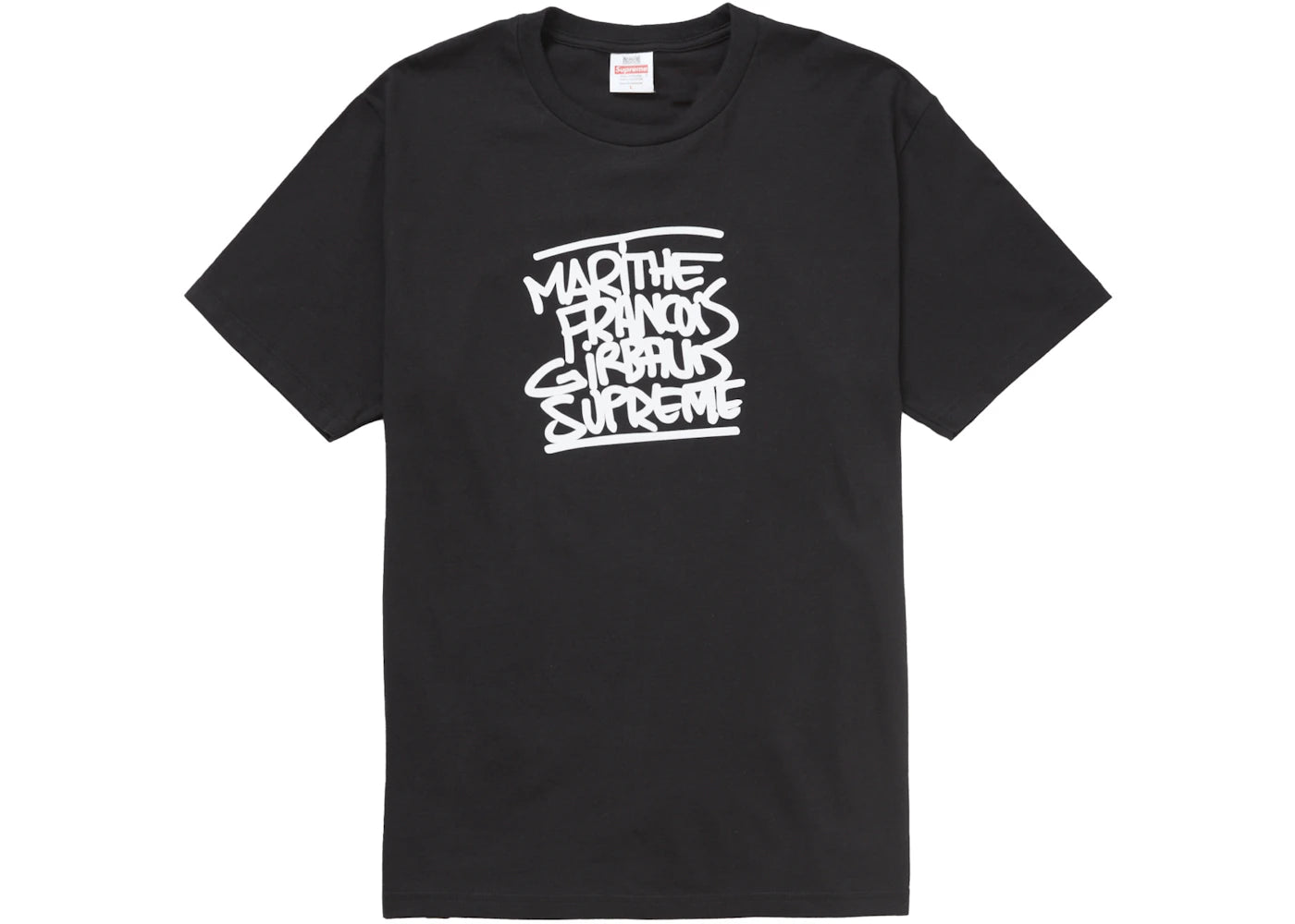 T-shirt Supreme Marithé + François Girbaud-Noir