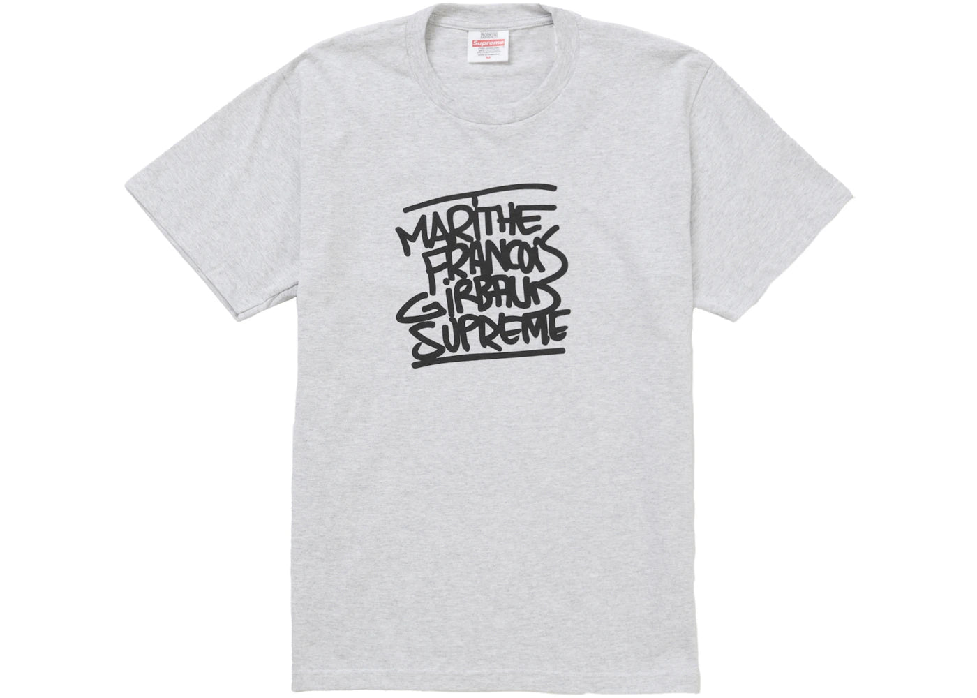Supreme Marithé + François Girbaud Tee-Heather Grey