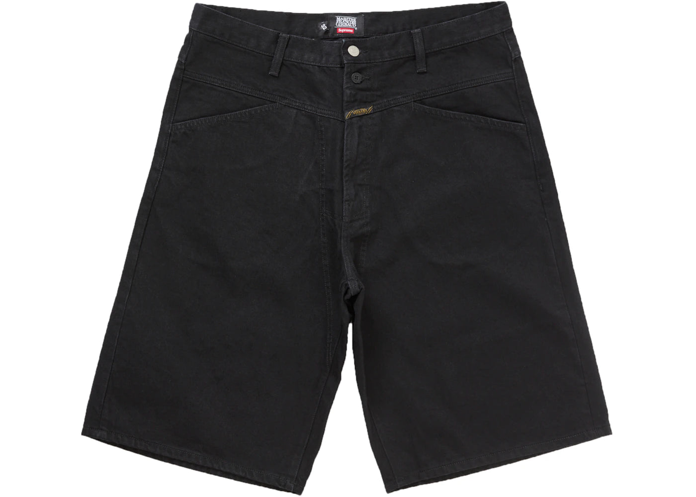 Supreme Marithé + François Girbaud X-Seam Baggy Denim Short Black