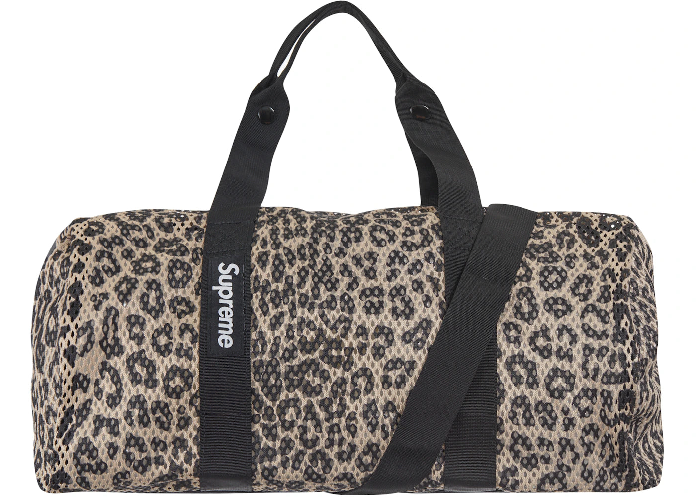 Supreme Mesh Duffle Bag (SS23)-Leopard