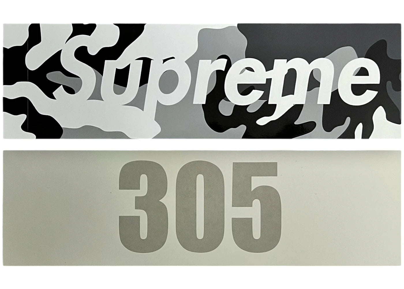 Autocollant logo Supreme Miami Box -