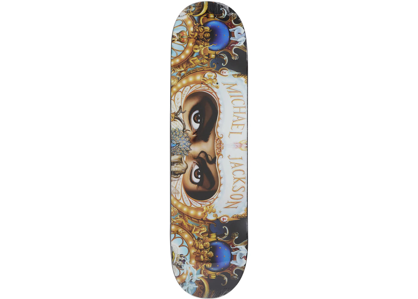 Supreme Michael Jackson Dangerous Skateboard Deck Multicolor - main view