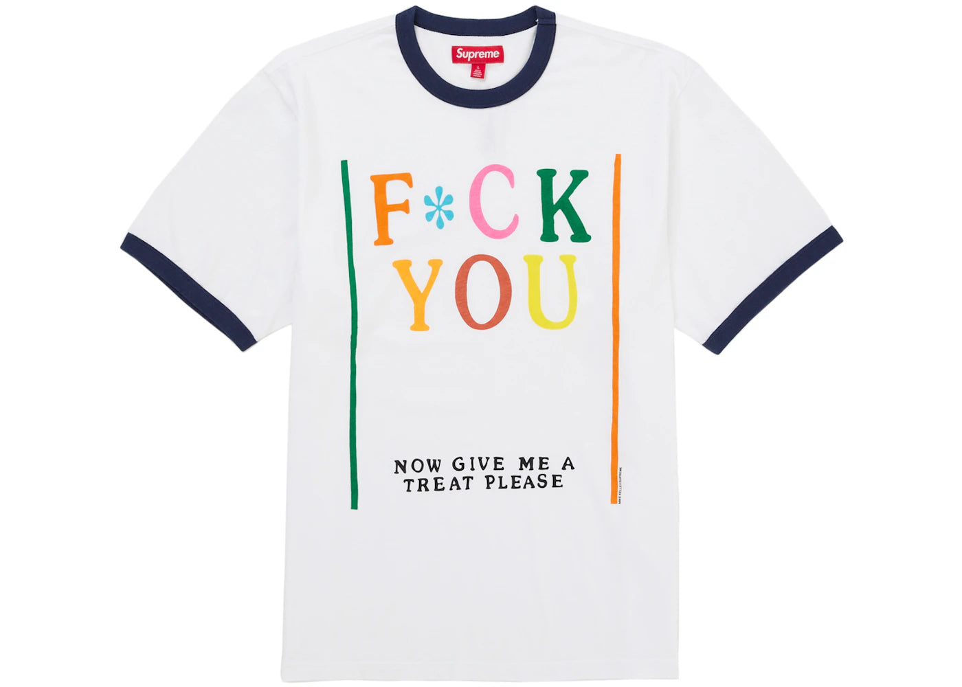 Supreme Mike Kelley Ringer Tee White