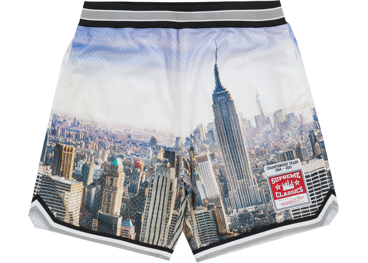 Ligne de basketball Supreme Mitchell &amp; Ness Short Skyline