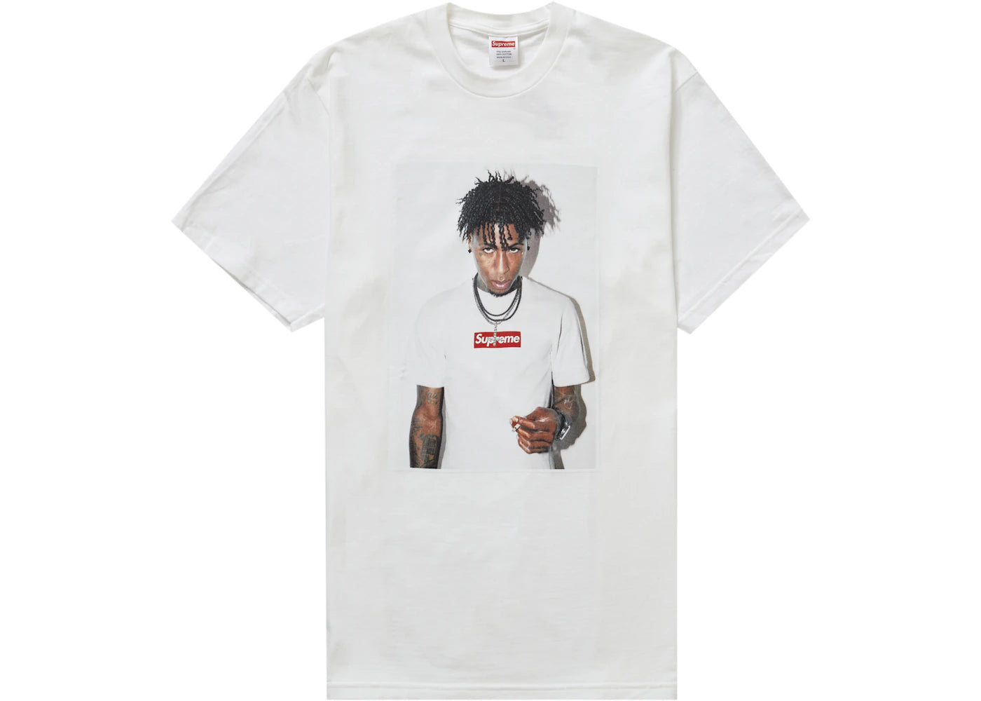 Supreme NBA Youngboy Tee-White