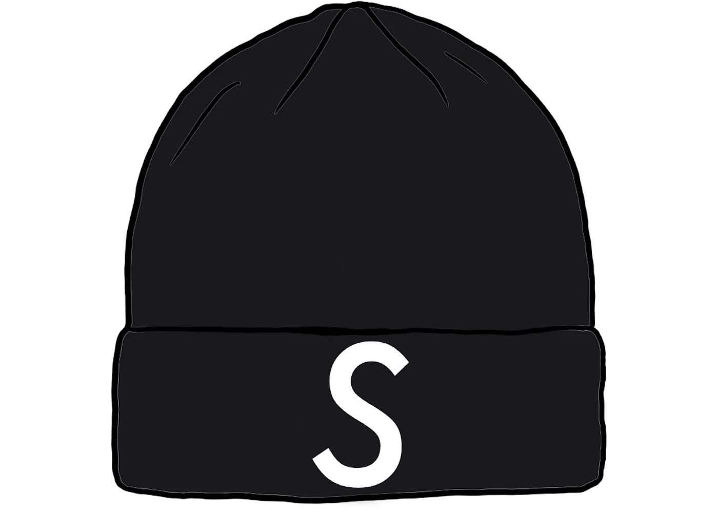Supreme New Era Swarovski S Logo Beanie-Black