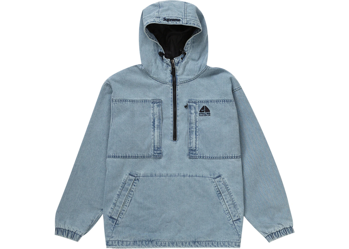 Supreme Nike ACG Denim Pullover-Washed Blue