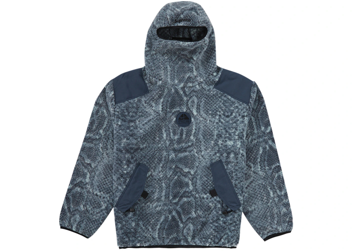 Supreme Nike ACG Fleece Pullover-Mint Snakeskin