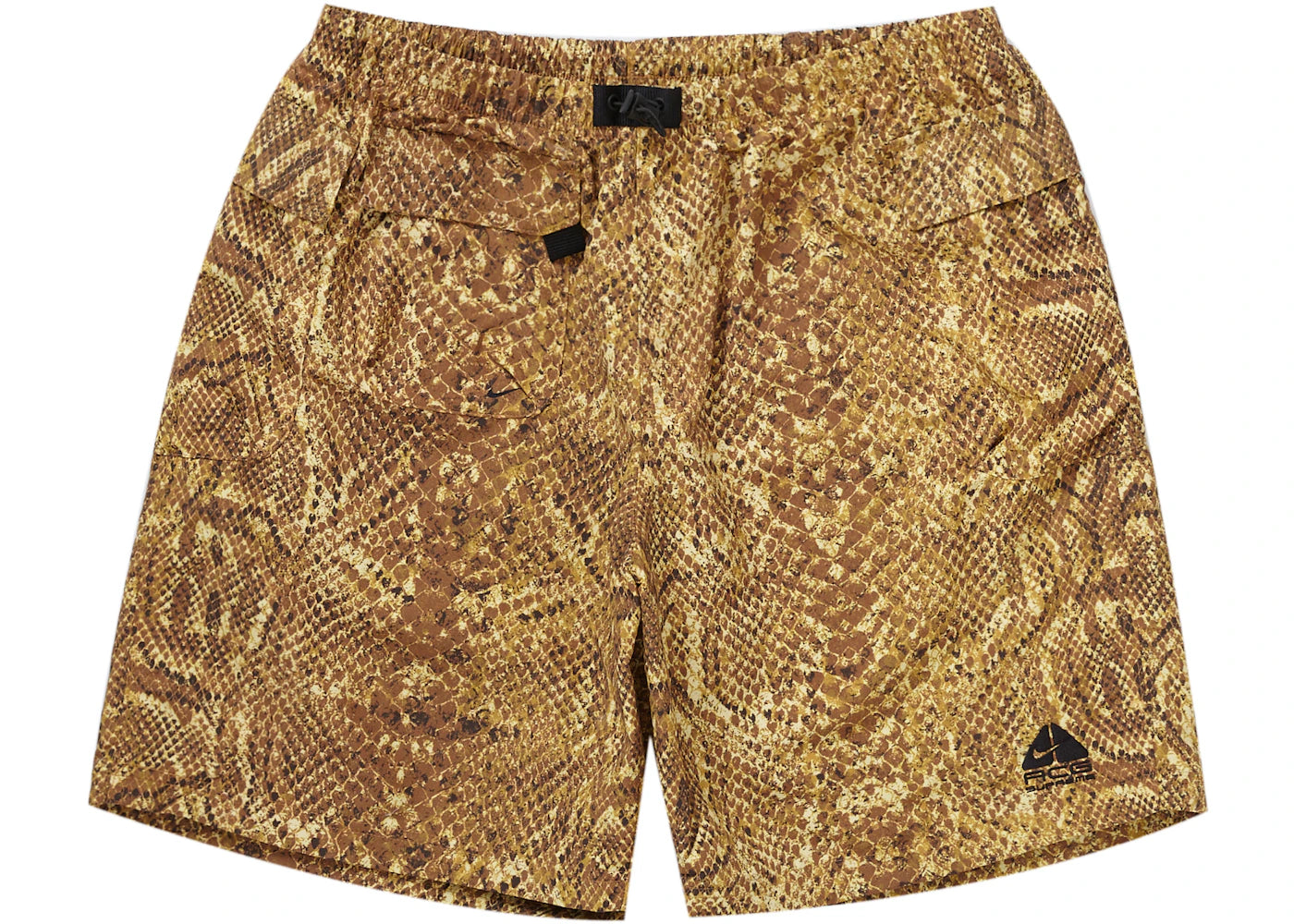 Supreme Nike ACG Nylon Trail Short-Gold Snakeskin