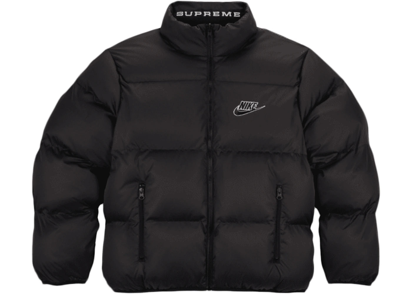 Supreme Nike Reversible Puffy Jacket-Black
