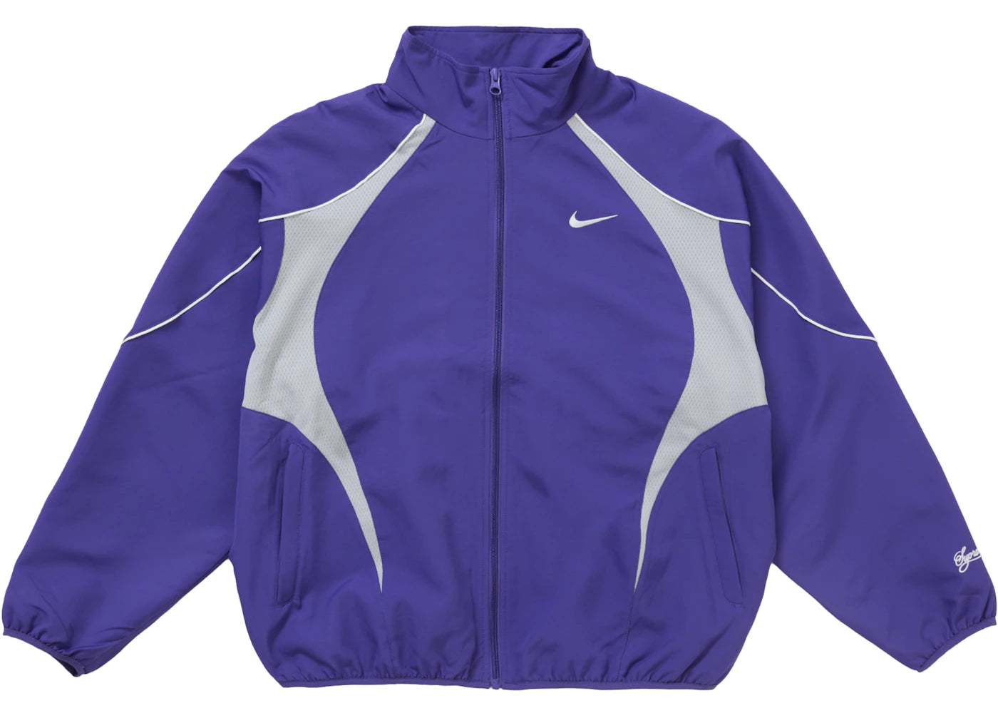 Supreme Nike Track Jacket-Purple