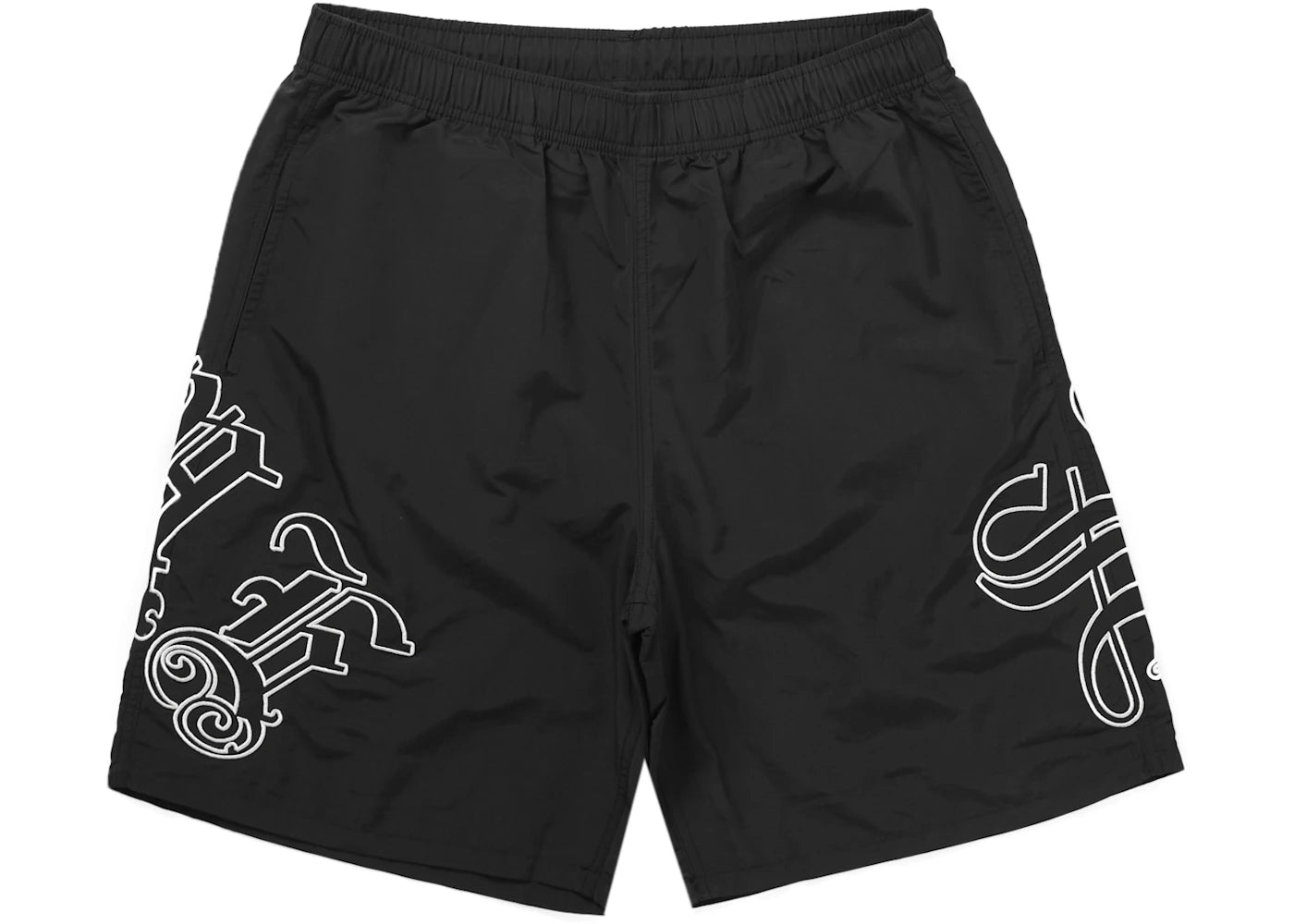 Supreme Old English Nylon Short-Black