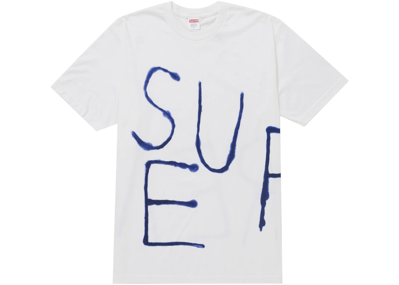 Supreme Painted Tee-White