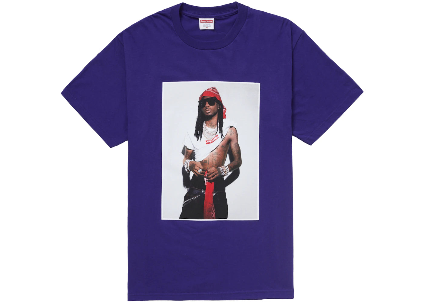 Supreme Playboi Carti Tee-Purple