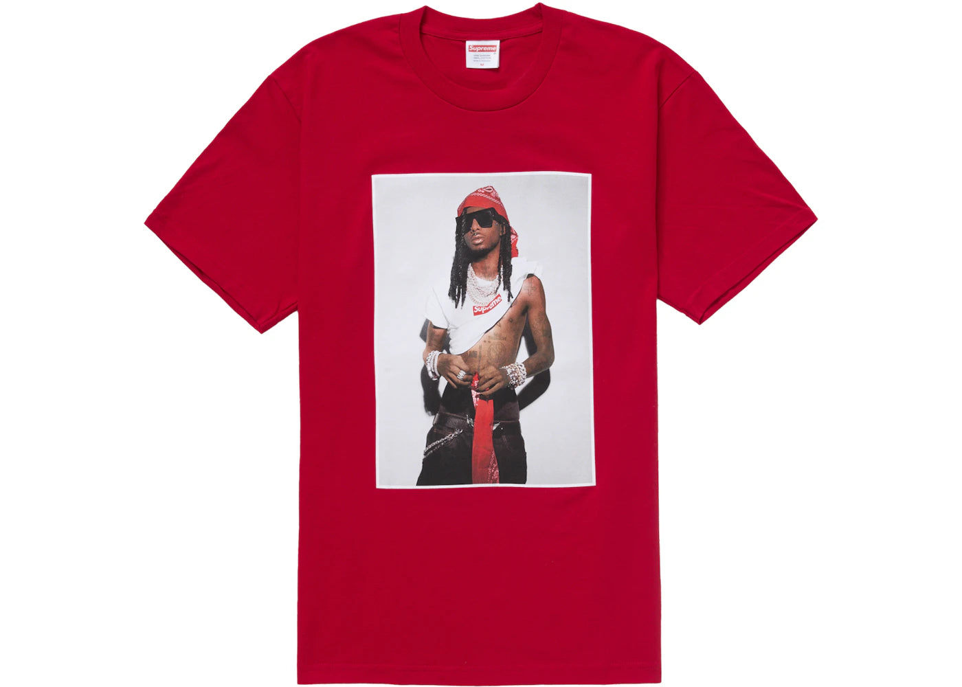 Supreme Playboi Carti Tee-Red