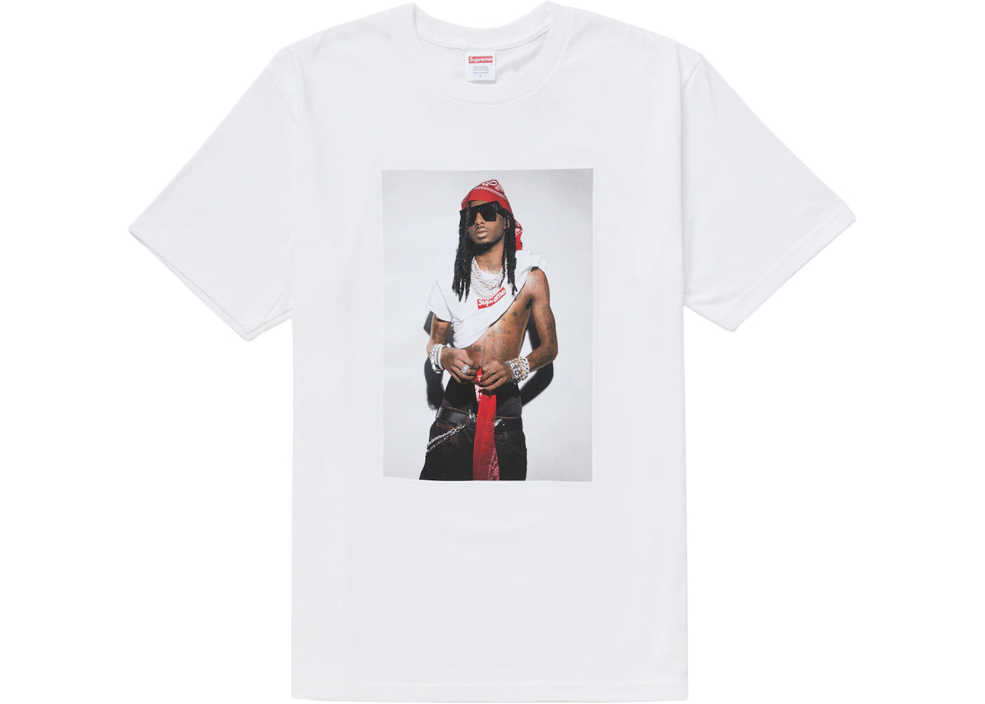 Supreme Playboi Carti Tee-White
