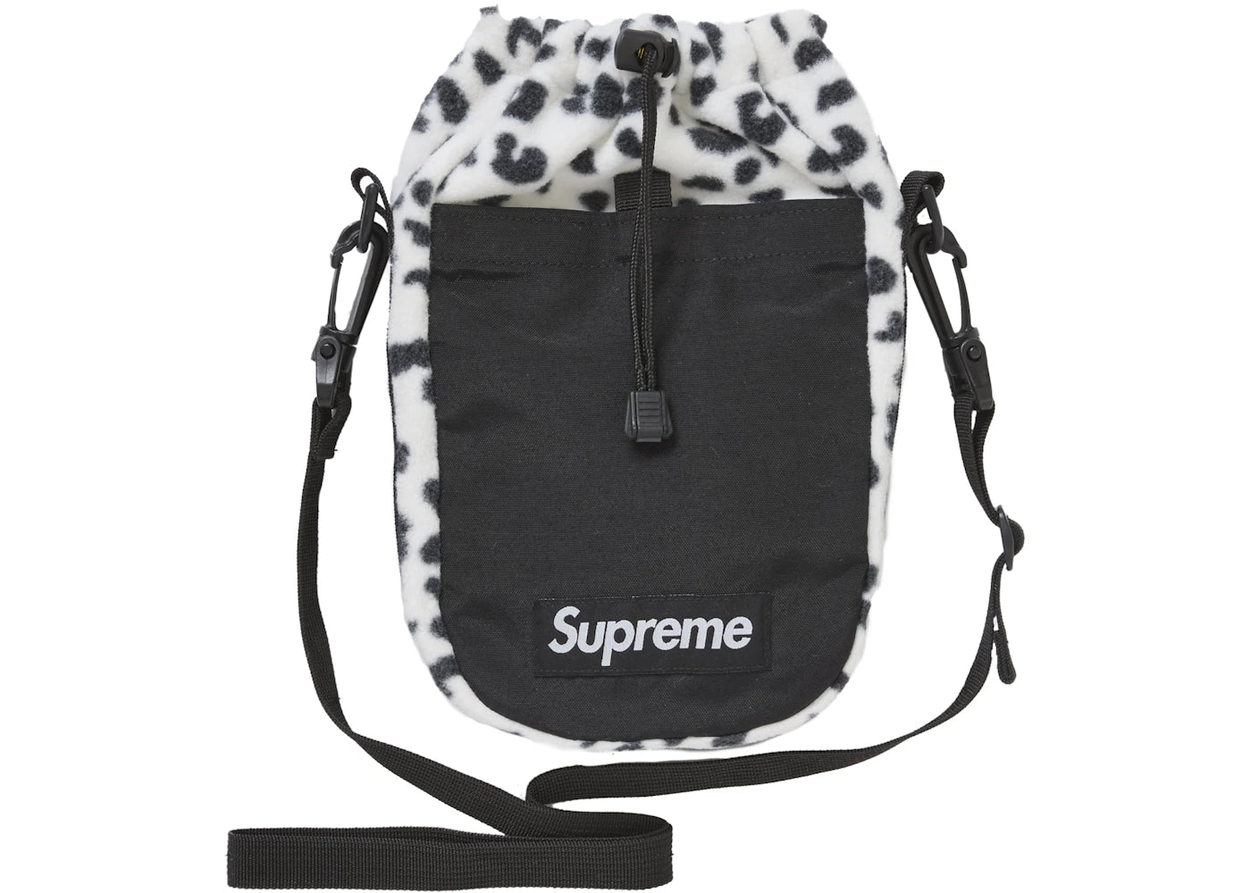 Supreme Polartec Sling Bag-Leopard