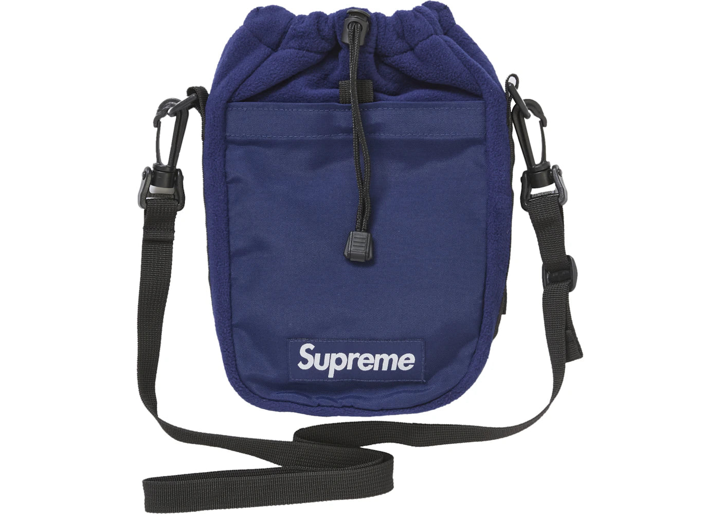 Supreme Polartec Sling Bag-Navy