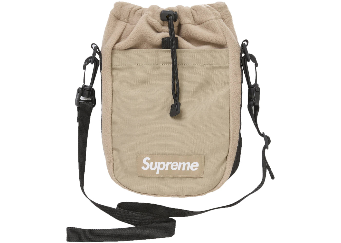 Supreme Polartec Sling Bag-Taupe