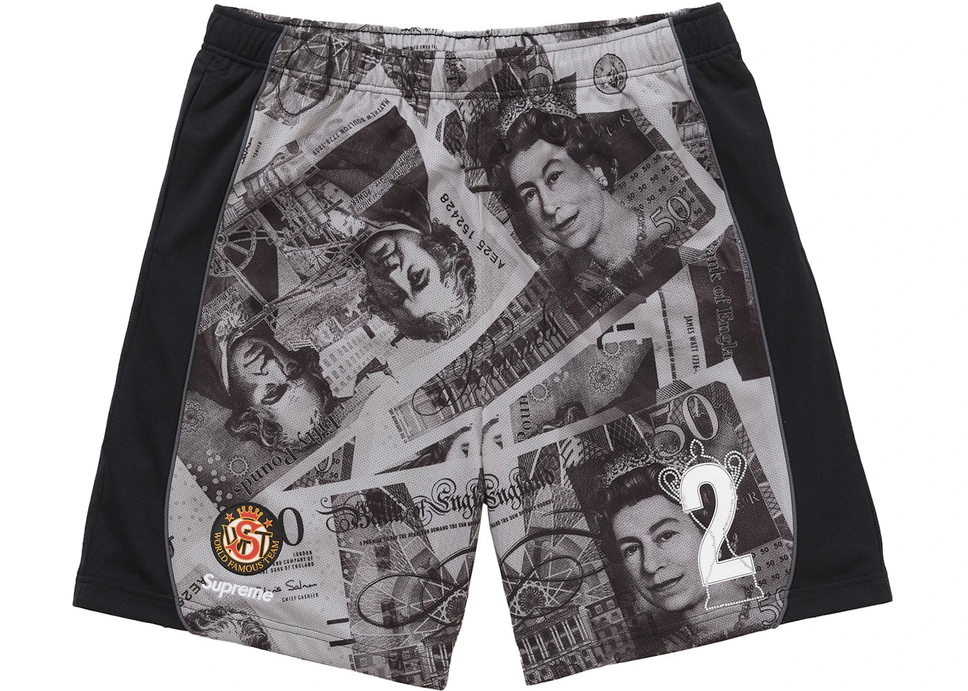 Supreme Pounds Soccer Short Black