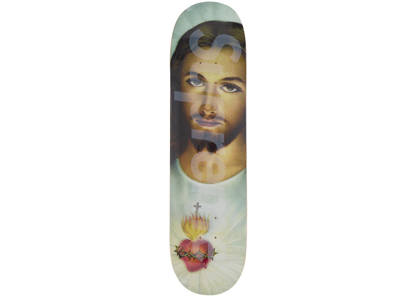 Supreme Prayer Card Skateboard Deck Multicolor - main view