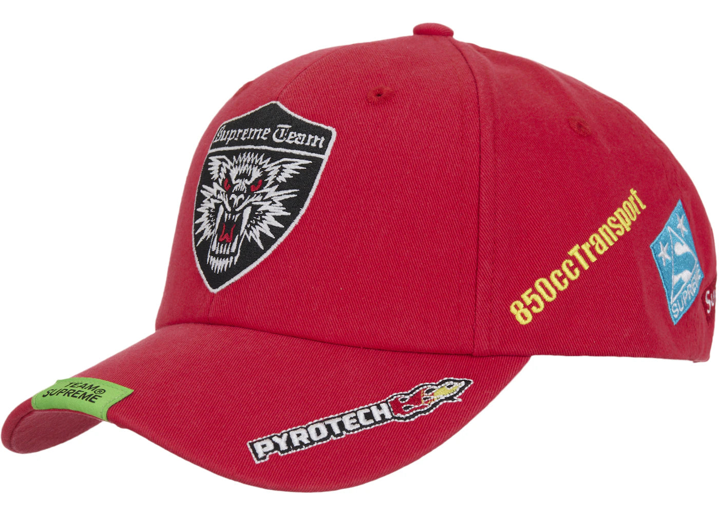 Supreme Racing Team 6-Panel-Red